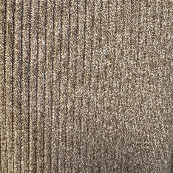 Xhilaration Brown Ribbed Flared Pants Womens Size Large Stretch Pull On Hippie - Picture 6 of 7